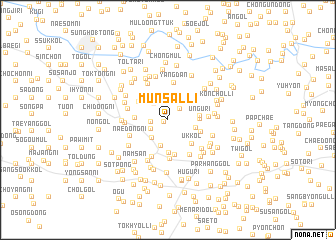map of Munsal-li