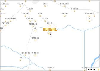 map of Munsal