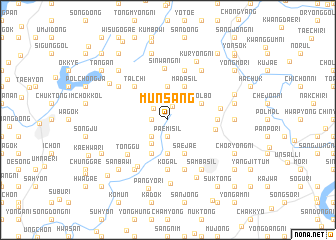 map of Munsang