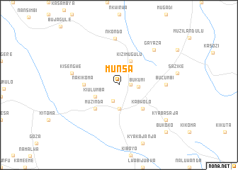 map of Munsa