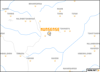 map of Munsense