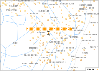 map of Munshi Ghulām Muhammad