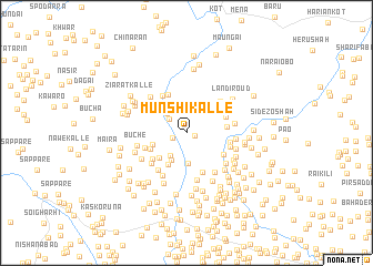 map of Munshi Kalle