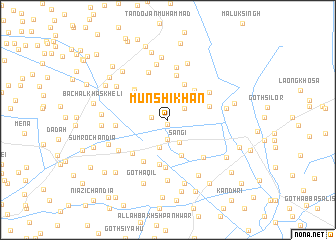 map of Munshi Khān