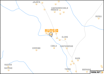 map of Munsia