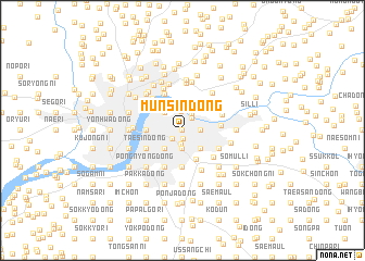 map of Munsin-dong