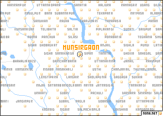 map of Munsirgaon