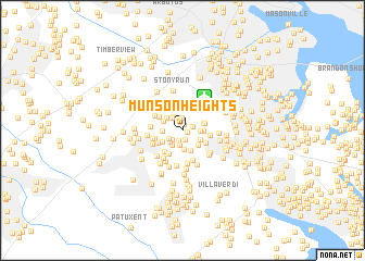 map of Munson Heights