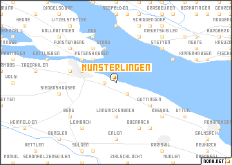 map of Münsterlingen