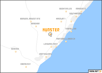 map of Munster