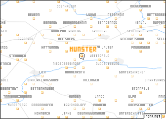 map of Münster