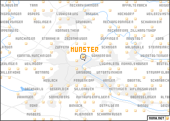 map of Münster