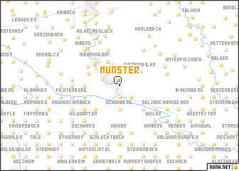 map of Münster