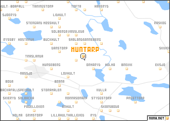 map of Muntarp