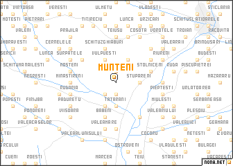 map of Munteni