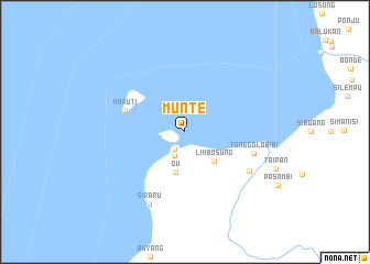 map of Munte