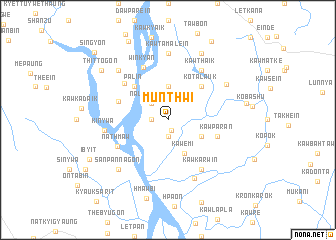 map of Munthwi