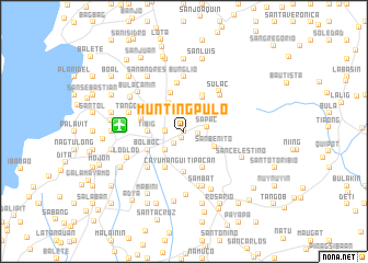 map of Muntingpulo