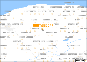 map of Müntjedorf