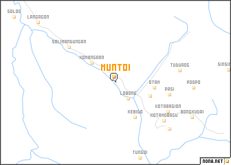 map of Muntoi