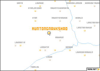 map of Muntong Nawkshao