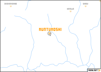 map of Muntu Moshi