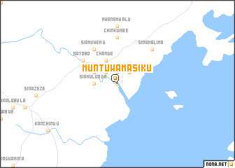 map of Muntuwamasiku