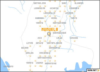 map of Muñuela