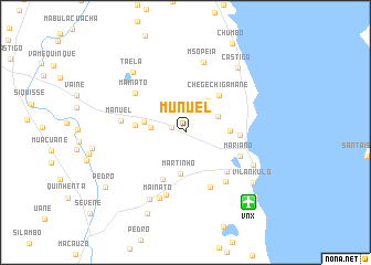 map of Munuel