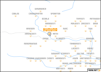 map of Munună