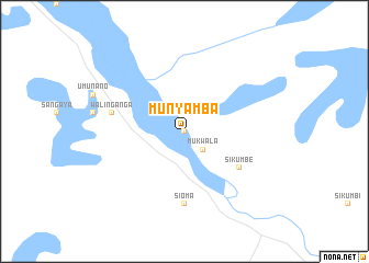 map of Munyamba