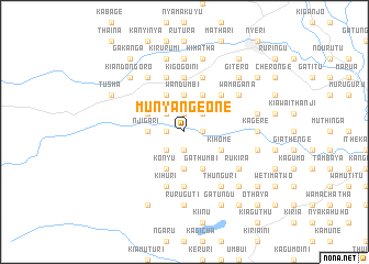 map of Munyange One