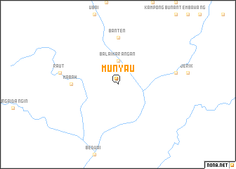 map of Munyau