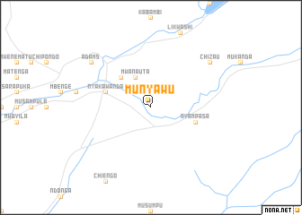 map of Munyawu