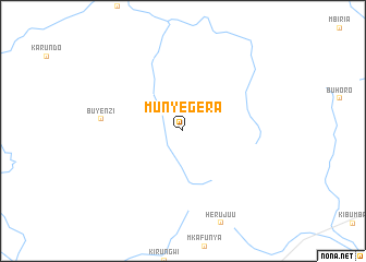 map of Munyegera