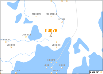 map of Munye