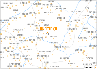 map of Munyinya