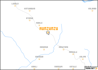 map of Munzunzu