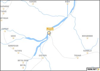map of Mun