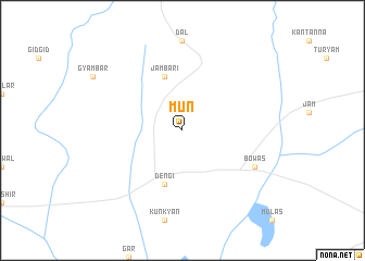 map of Mun