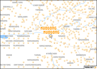 map of Muŏ-dong