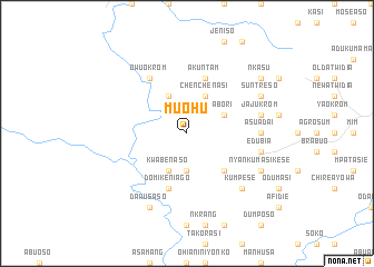 map of Muohu