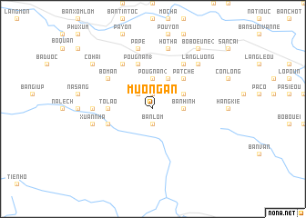 map of Muong An