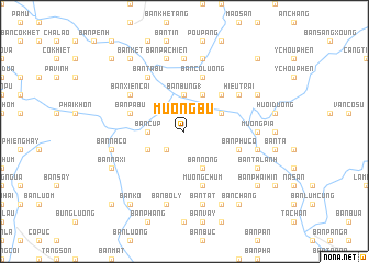 map of Mường Bu