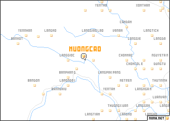 map of Mường Cao