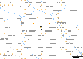 map of Mường Chùm