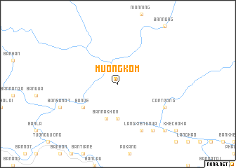 map of Muong Kom