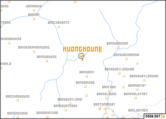 map of Muong Moune