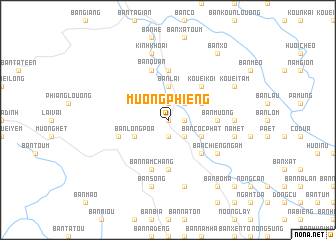 map of Mương Phiềng