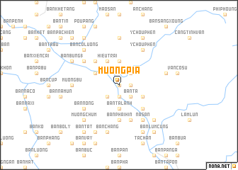 map of Mường Pìa